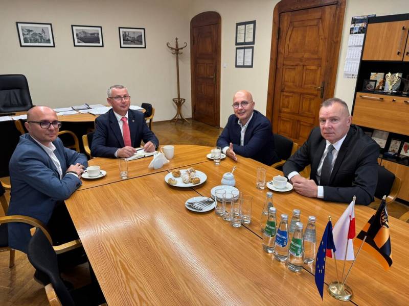 min. Kropiwnicki z wizytą w Lubaniu